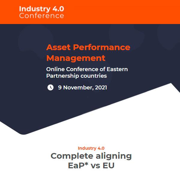 Міжнародна онлайн конференція Asset Performance Management 4.0 - керування ефективністю виробничих активів